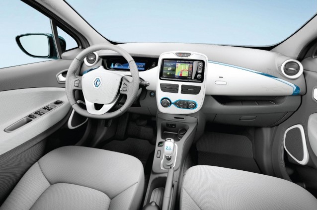 Renault Zoe belső tér